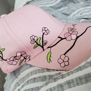 *NEW* PINK CHERRY BLOSSOM CAP